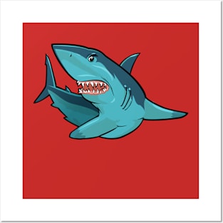 Shark! Posters and Art